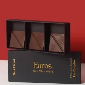EUROS MOOD ENHANCING CHOCOLATE FOR MEN & WOMEN 2 PCS